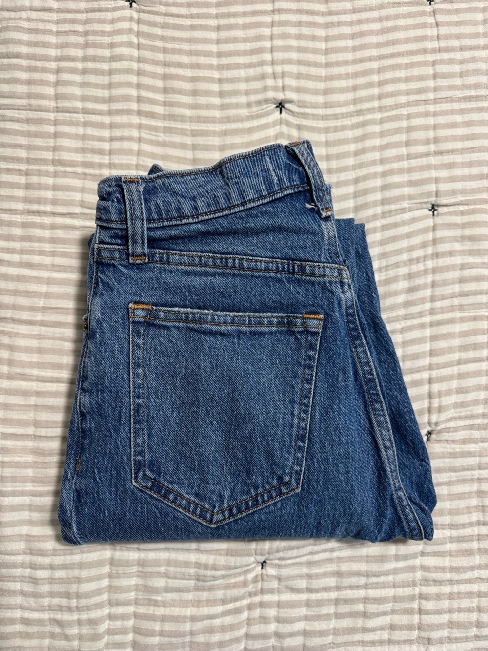 Abercrombie & Fitch Curve Love The 90s Ultra High Rise Straight Jeans - Size 26L - Picture 8 of 8